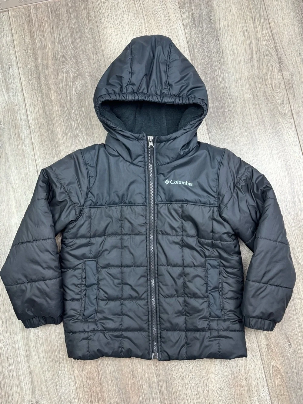 Columbia Puffer Fleece Lined Coat Small 6/7